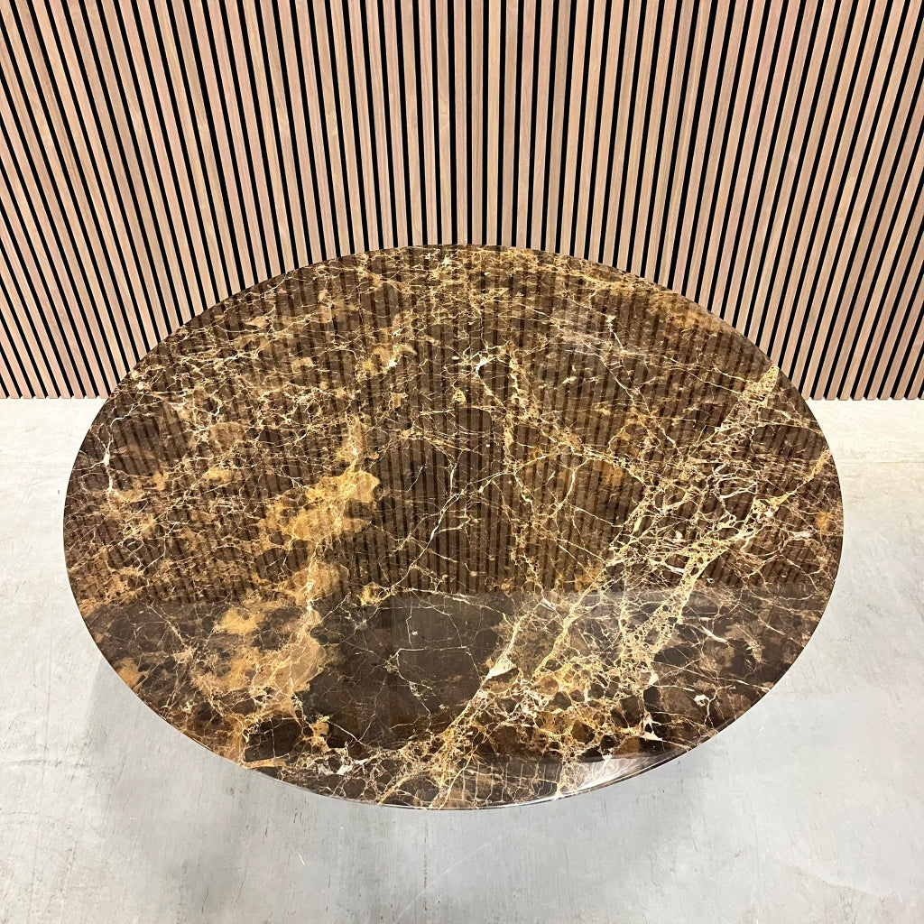Knoll Saarinen Tulip tafel - Emperador - 137 cm