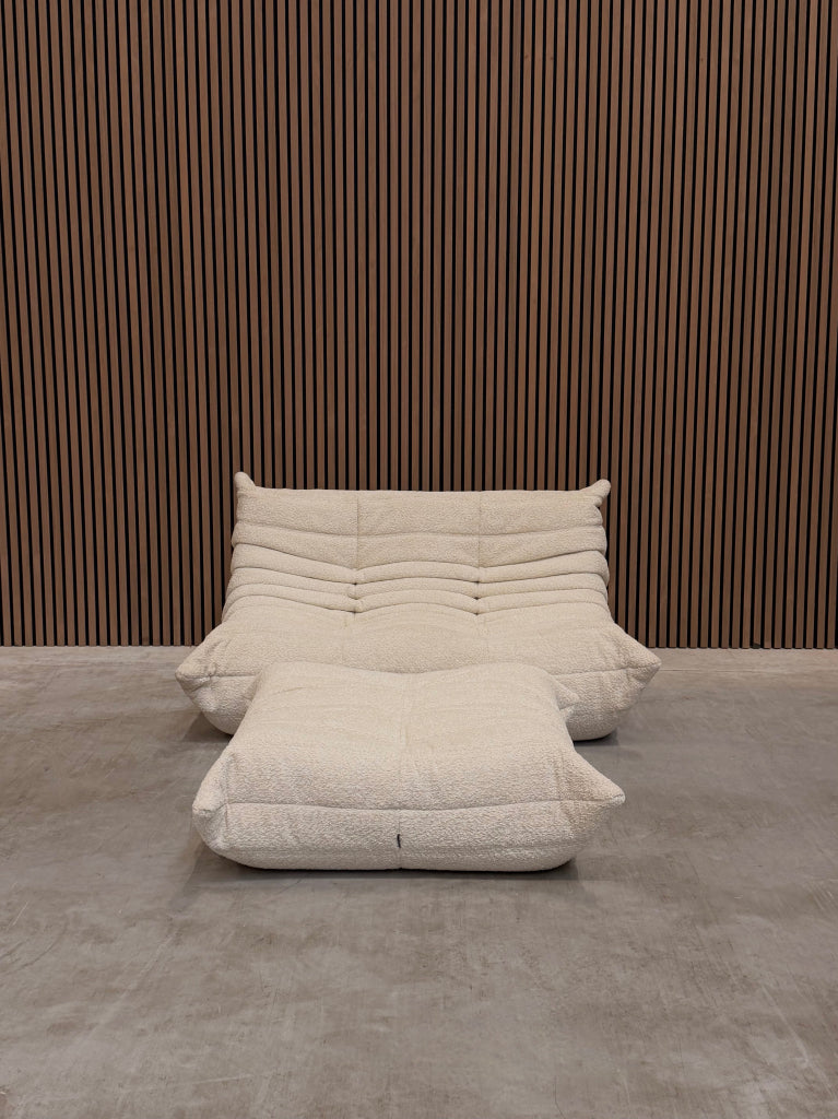 Ligne Roset Togo Modulaire Set | Beige Bouclé | Showroomodel