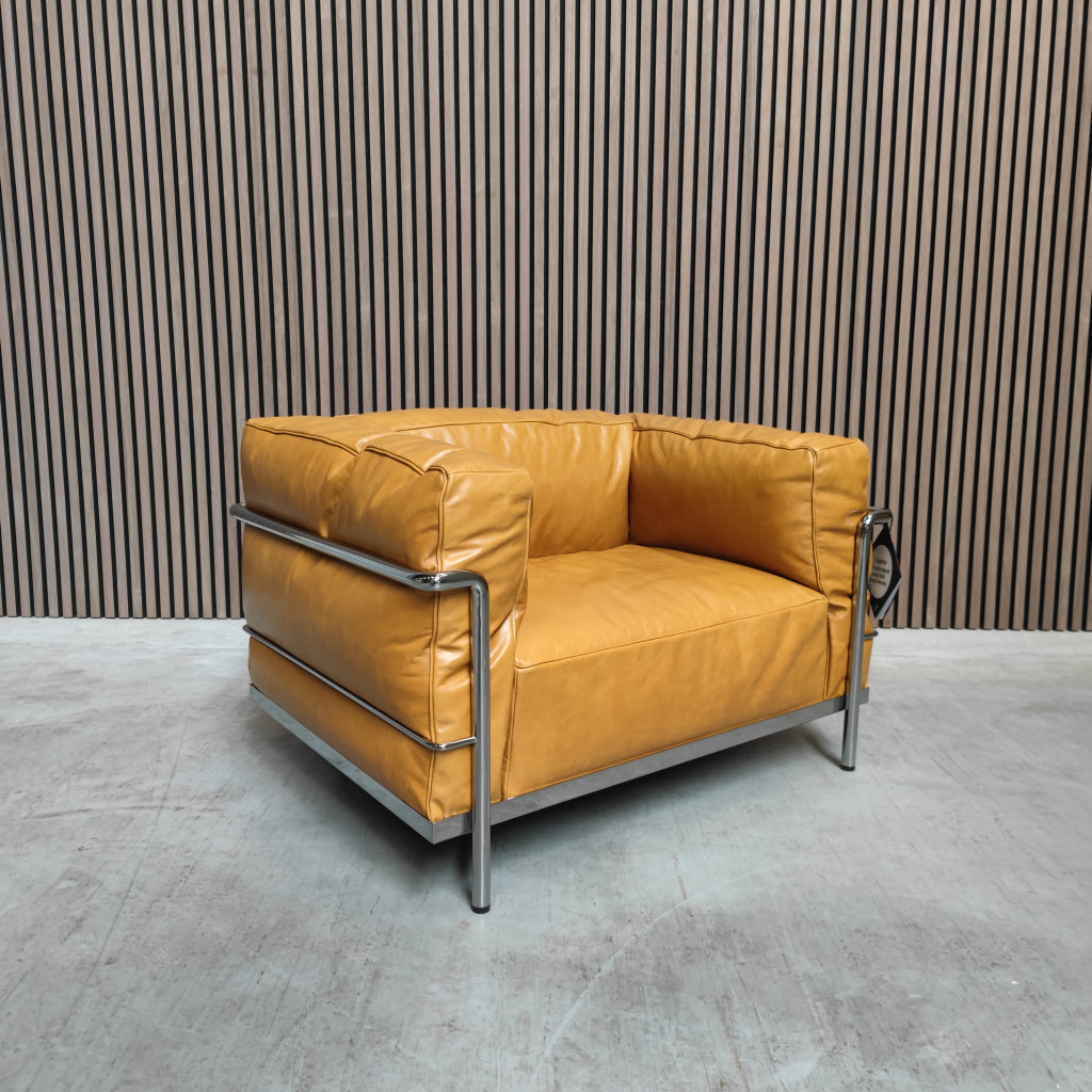 Cassina LC3 - camel naturel leder