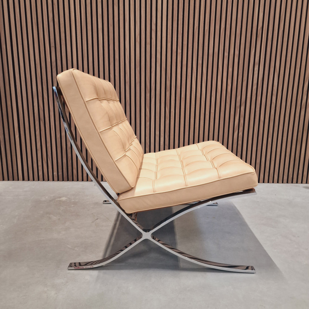 Knoll Barcelona chair - Relax Venezia Naturel