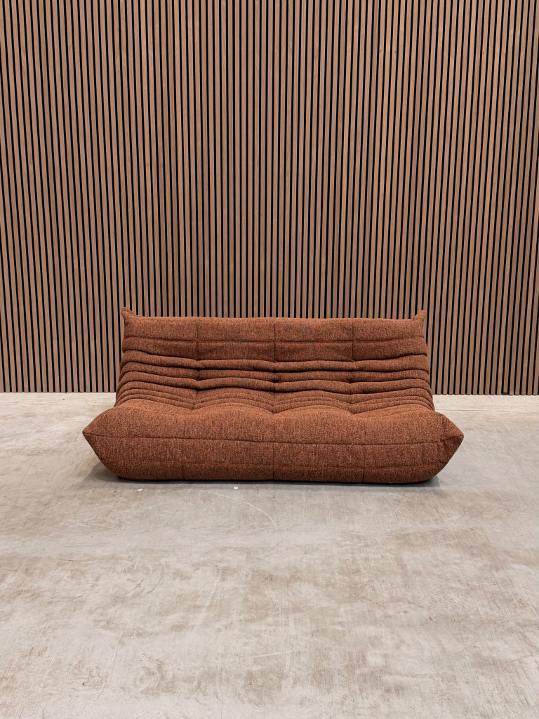 Ligne Roset Togo Large Settee 3-zits | Rood Woolblend