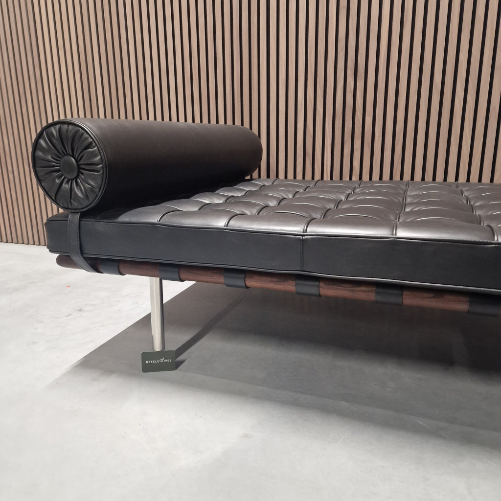 Knoll Barcelona Daybed - Volo Zwart