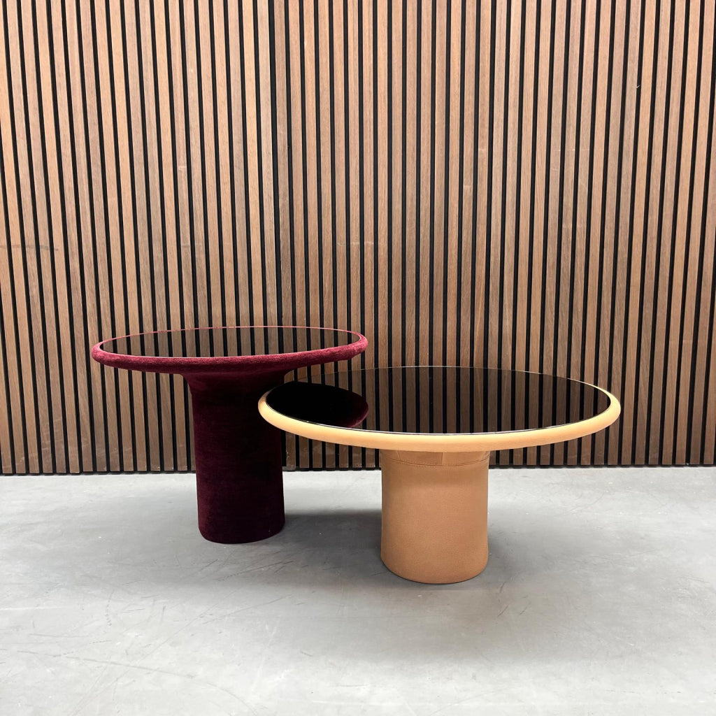 COR Echo bijzettafel - rood velours