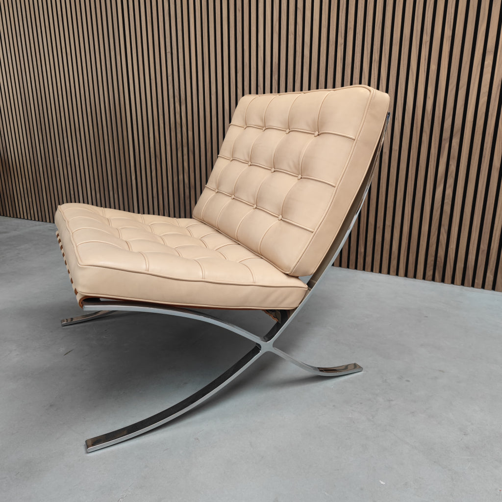 Knoll Barcelona chair - Relax Venezia Naturel