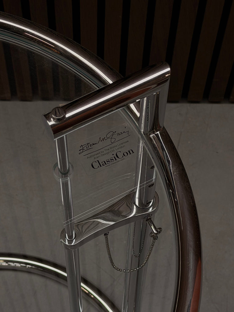 ClassiCon Adjustable Table E 1027 bijzettafel Ø52 helder