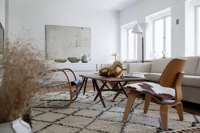 Vitra LCW Calf's Skin loungestoel