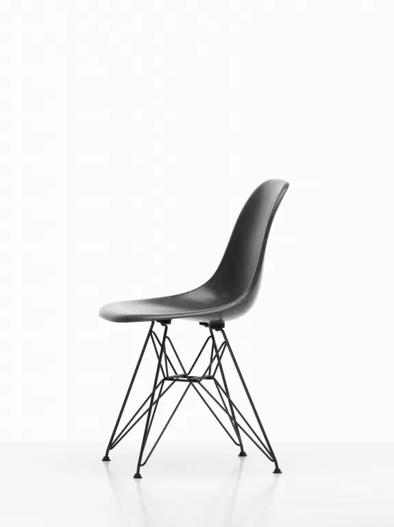 Vitra Eames DSR Fiberglass stoel chroom onderstel