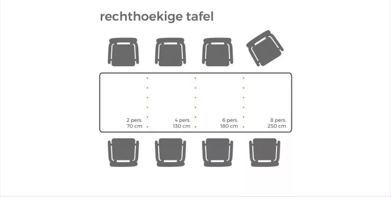 Vitra Trapeze tafel 223x73