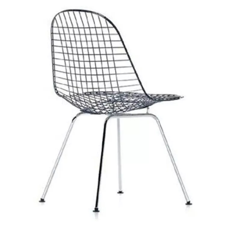 Vitra Eames Wire Chair DKX chair chrome plated