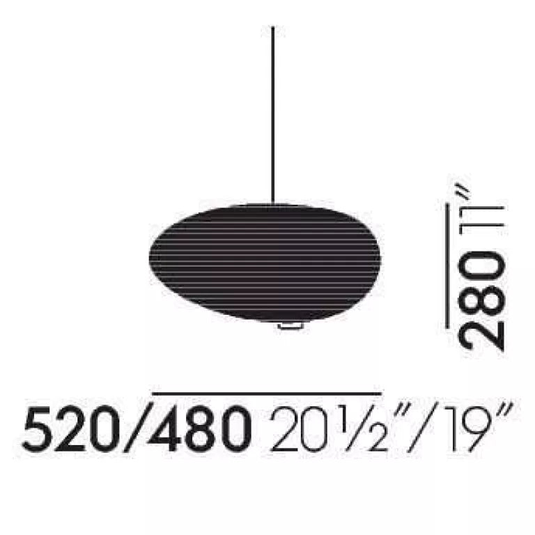 Vitra Akari 16A pendant lamp