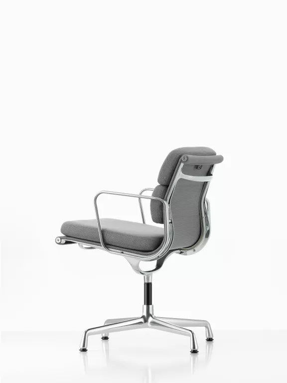 Vitra Aluminium Chair EA 208 fauteuil chroom