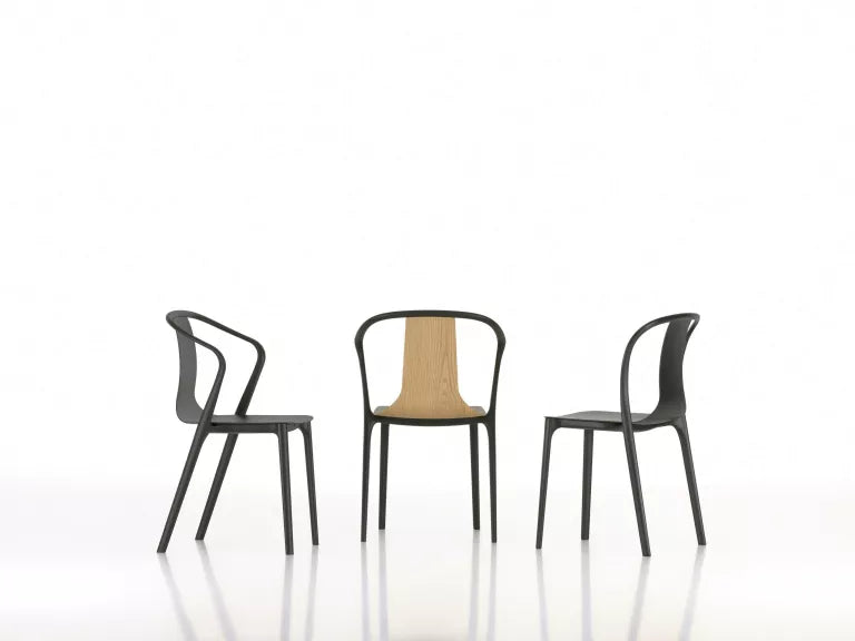 Vitra Belleville Armchair Wood