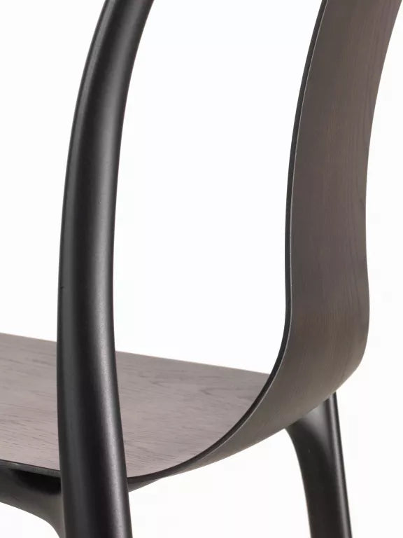 Vitra Belleville Chair Wood stoel