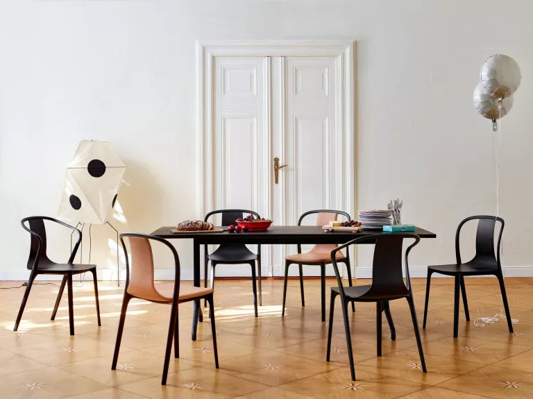 Vitra Belleville Armchair Wood