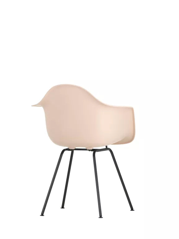 Vitra Eames DAX stoel zwart gepoedercoat onderstel