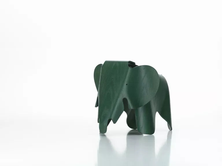 Vitra Eames Elephant olifant Plywood kinderstoel Dark Green