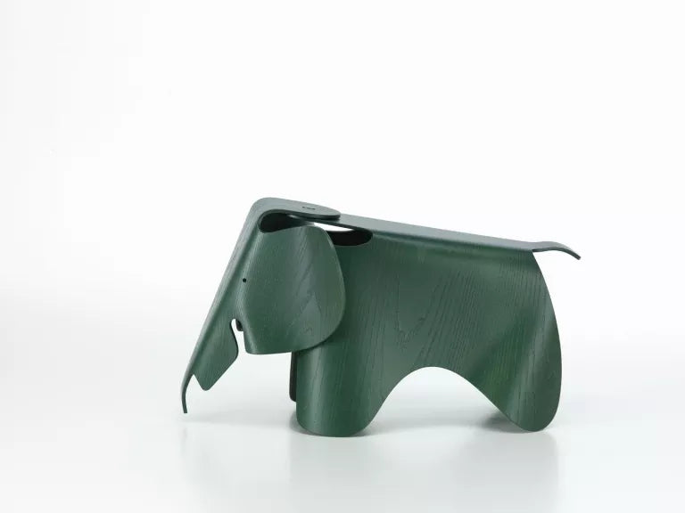 Vitra Eames Elephant olifant Plywood kinderstoel Dark Green