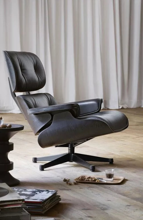 Vitra Eames Lounge chair armchair (new dimensions) black