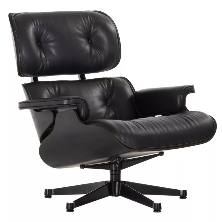 Vitra Eames Lounge chair fauteuil (nieuwe afmetingen) zwart