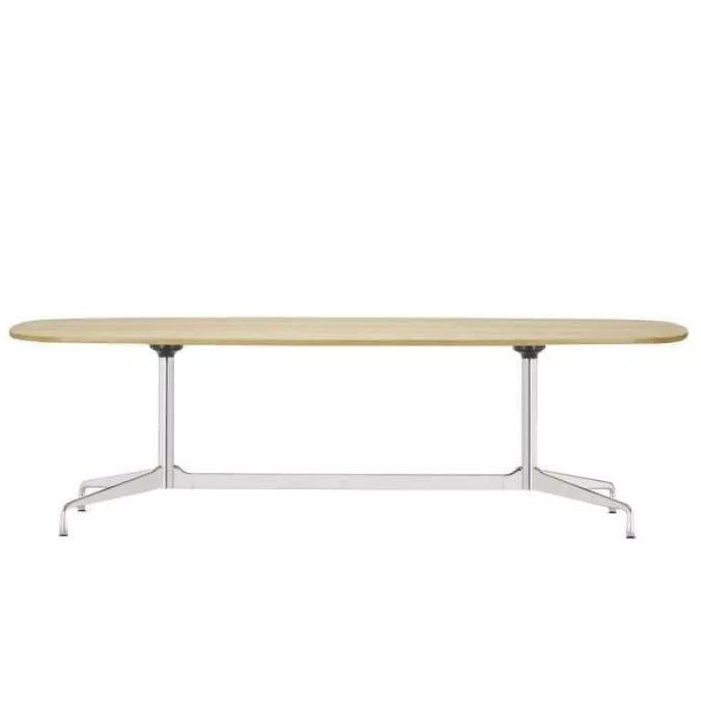 Vitra Eames Segmented Tafel 220 chroom eiken naturel