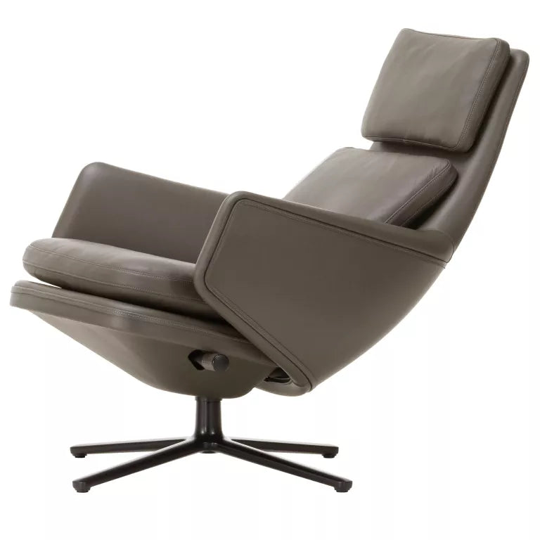 Vitra Grand Relax fauteuil basic dark umbra grey