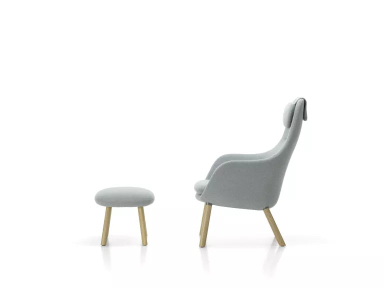 Vitra Hal lounge chair with Ottoman