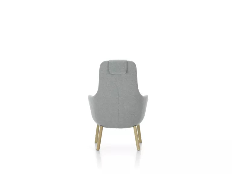 Vitra Hal loungestoel met Ottoman