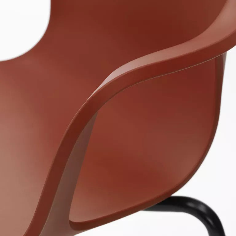 Vitra HAL RE armchair basic dark onderstel