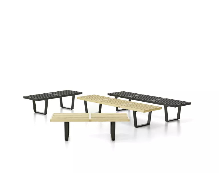 Vitra Nelson Bench salontafel zwart medium