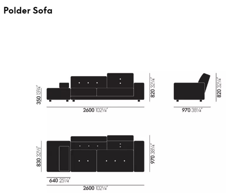 Vitra Polder bank