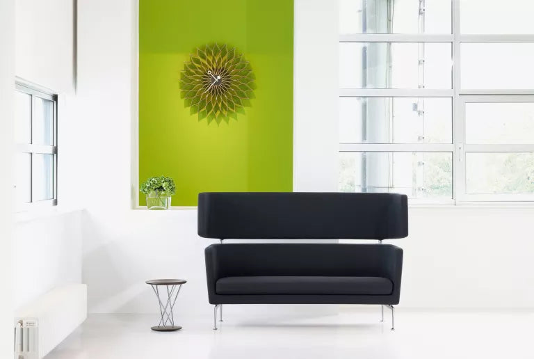 Vitra Suita Club sofa Leder kastanje