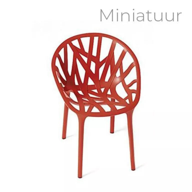 Vitra Vegetal miniatuur rood set van 3