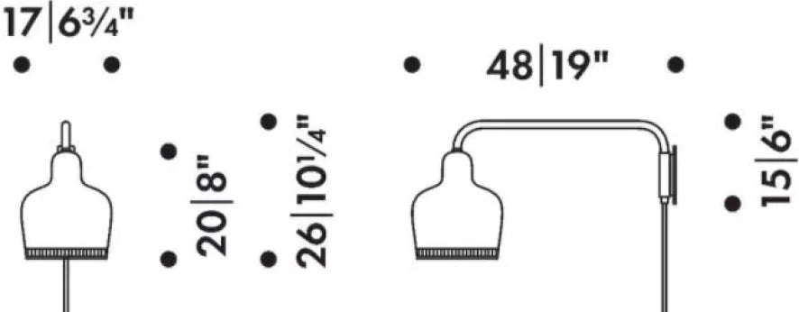 Artek Aalto A330S wall lamp