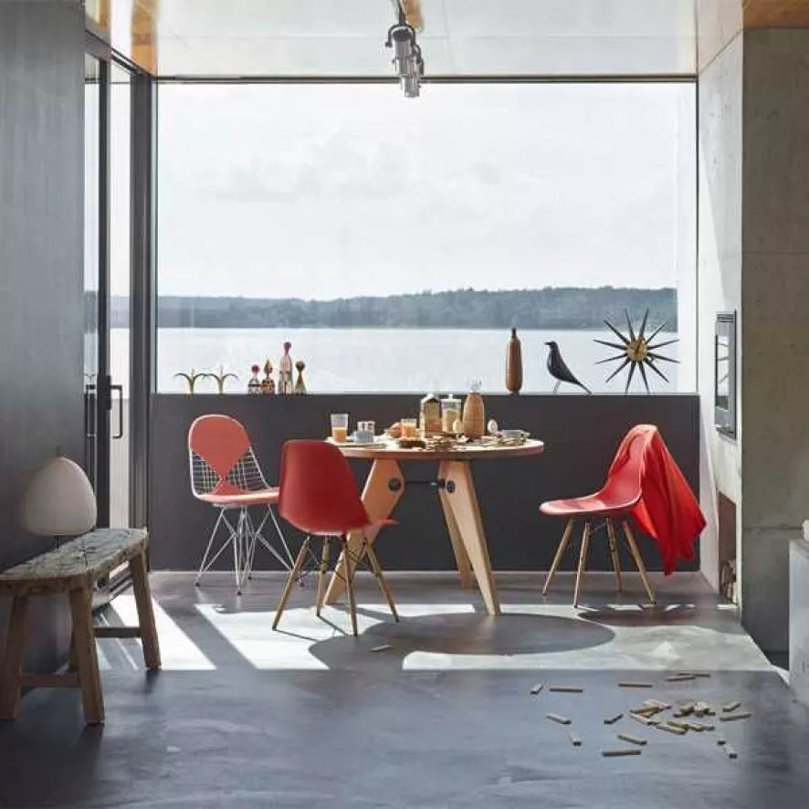 Vitra Eames DSW stoel met essen onderstel