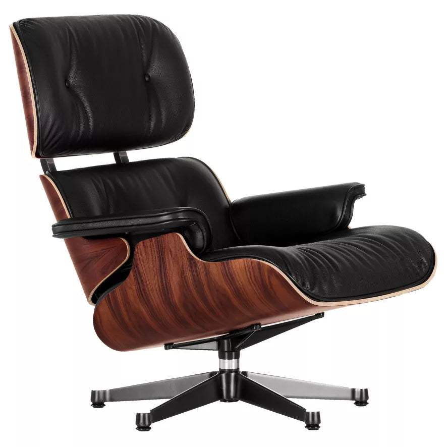 Vitra Eames Lounge chair fauteuil (klassieke afmeting) Palissander