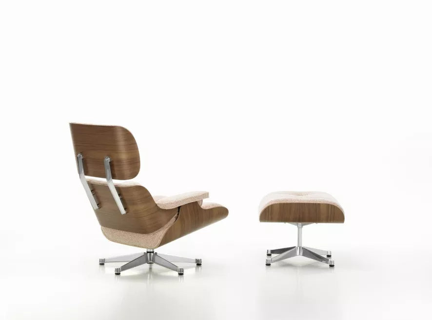 Vitra Eames Lounge chair met Ottoman fauteuil Nubia