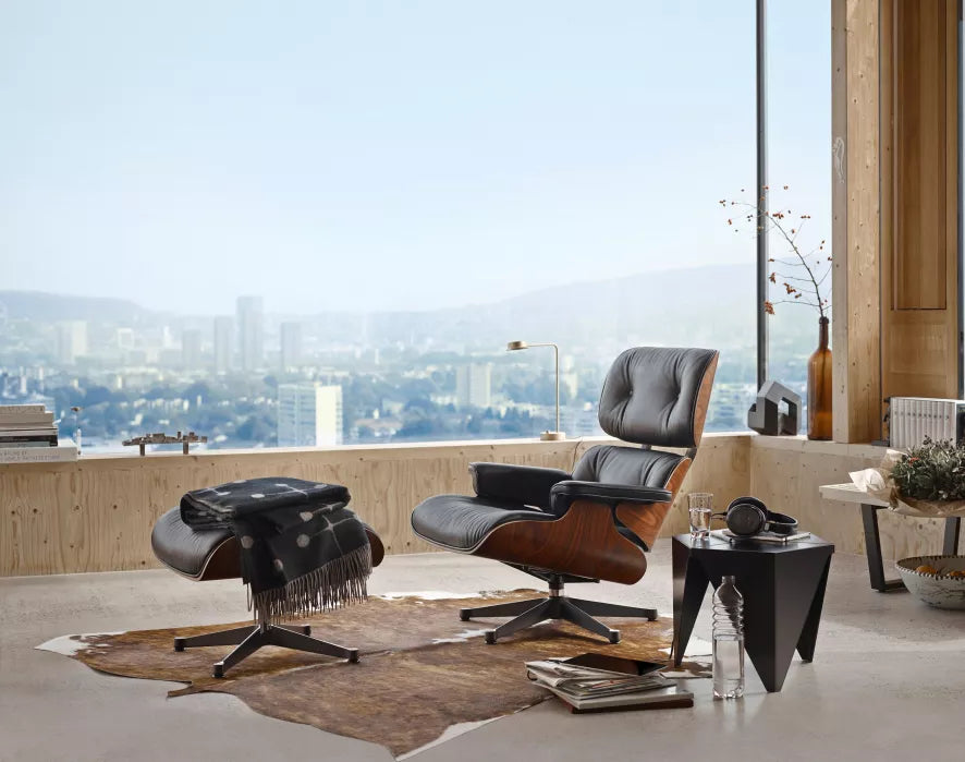 Vitra VitraEames Lounge chair with Ottoman armchair (new dimensions)